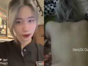 Lộ clip em nv coffee house bị em ghệ phang tả tơi p2